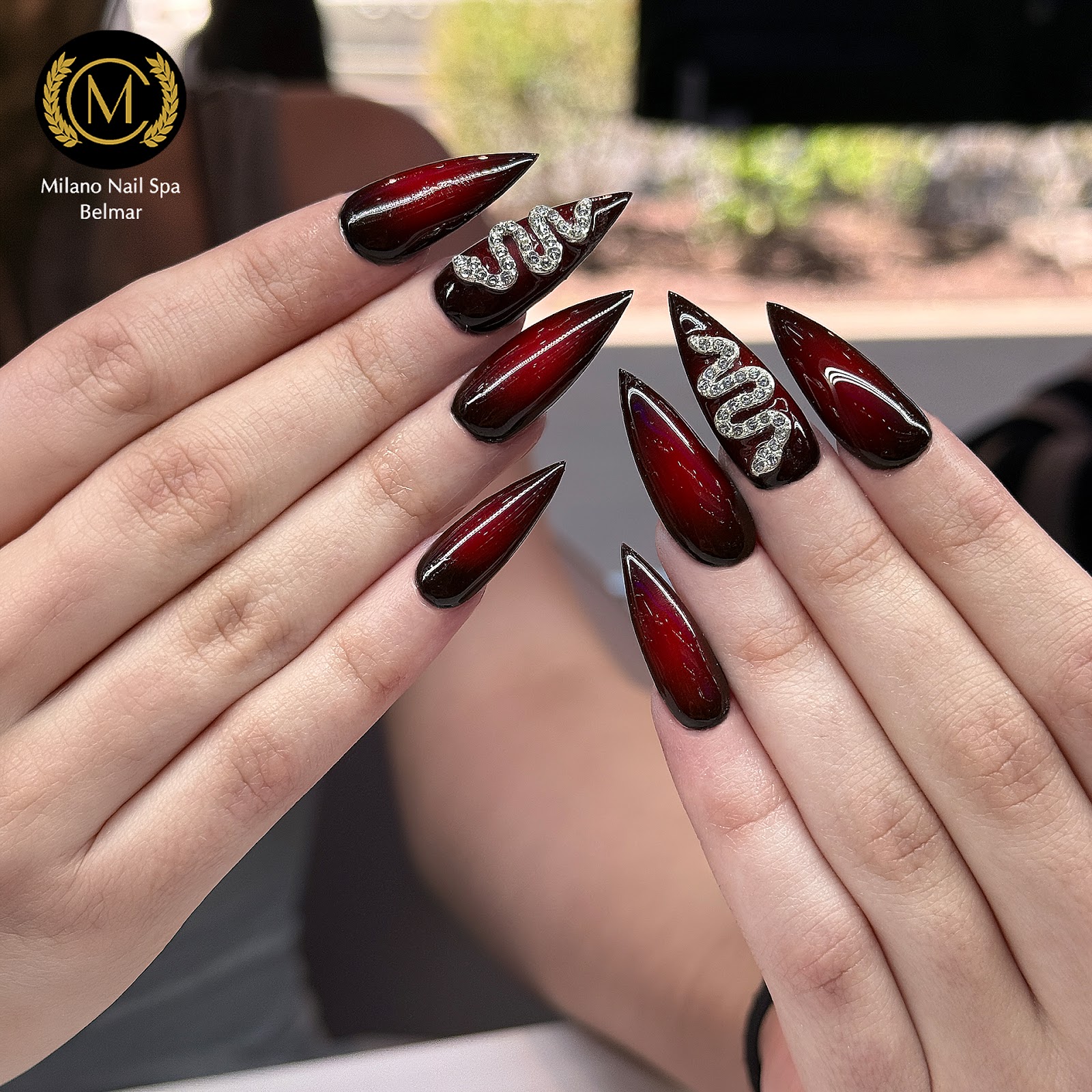 Milano Nail Spa Belmar nail work in Lakewood, Colorado